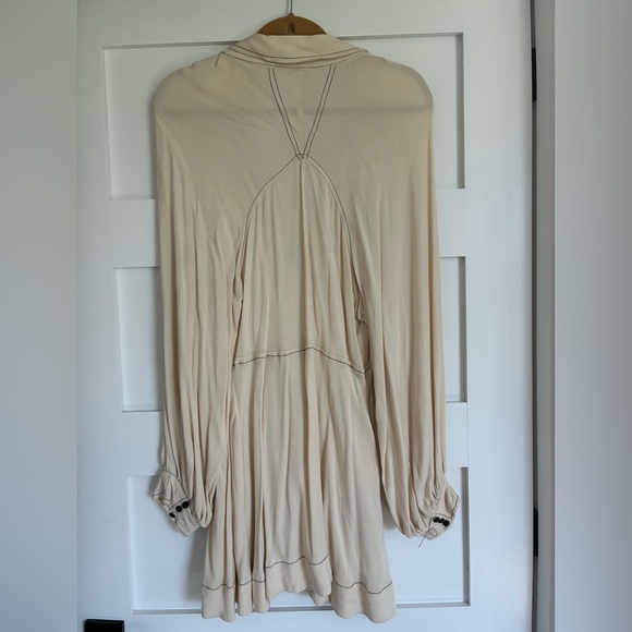 Free people ivory, mini dress vintage NWT - Picture 3 of 5